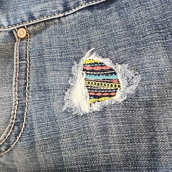 ROCK&ROLL COWGIRL Denim, Boyfriend Skinny, W 27 L 32, SUPER CUTE 😍 - Picture 8 of 8